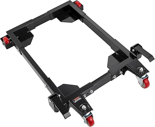 Base móvil universal ajustable, capacidad de carga de 1500 libras, base móvil rodante de alta resistencia con palancas de bloqueo, utilizada para