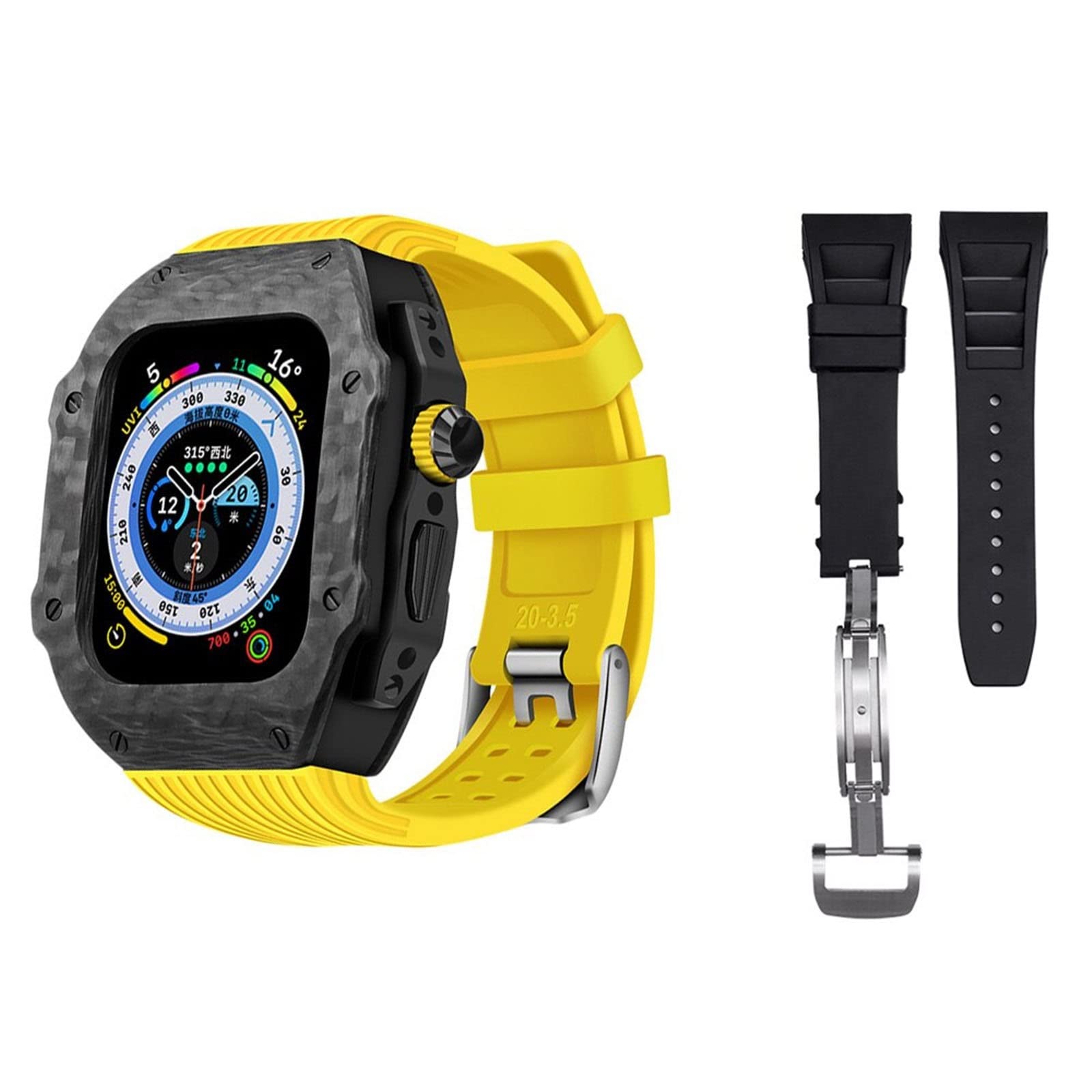 Amazon.co.jp: jeraland Apple Watch 8 Ultra 49mm用の2バンド修正