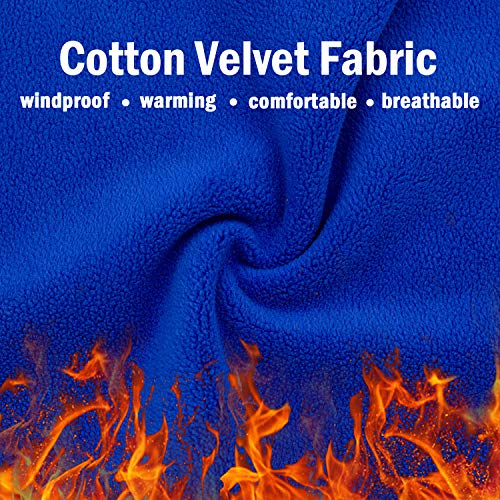 Dymex 2 PCS Kids Neck Warmer Gaiter Winter Fleece Neck Cover Balaclava Windproof Face Cover Mask for Ski Motorcycle3