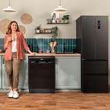 Cecotec Frigorifero Porta Francese, Frigorifero Combi No Frost Inox Porta Francese 4 Porte Scuro Bolero CoolMarket Combi F2D 400 Dark E. Frigo 4 Porte scuro, 400L, NoFrost, Inverter, Fast Cooling - 5