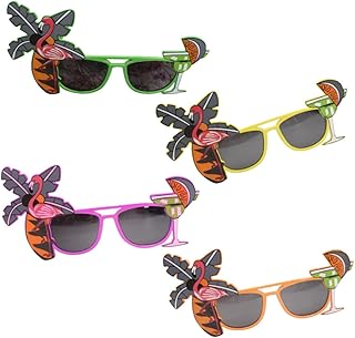 4 Pçs Óculos De Maquiagem Óculos De Sol De Baile Luau Decorações De Festa Óculos De Sol Engraçados Óculos De Sol De Festa Óculos De Coquetel Óculos De Carnaval Óculos De