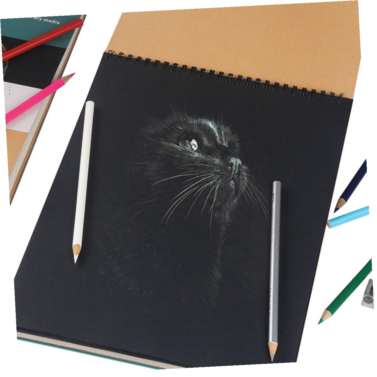 SEWACC Set de Crayons à Dessin pour Adolescents, 50 Pièces, Esquisse