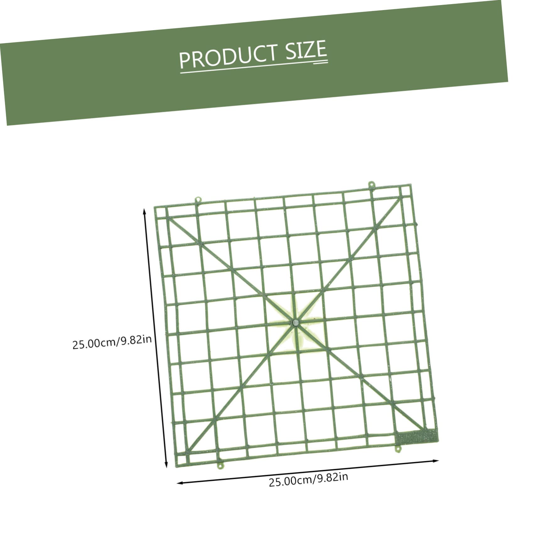 HOODANCOS 8Pcs Flower Wall Panel Grid Racks Shaped DIY Flower Arrangement Bases Lightweight and Sturdy Odorless Design for Home Decoration and Floral Displays