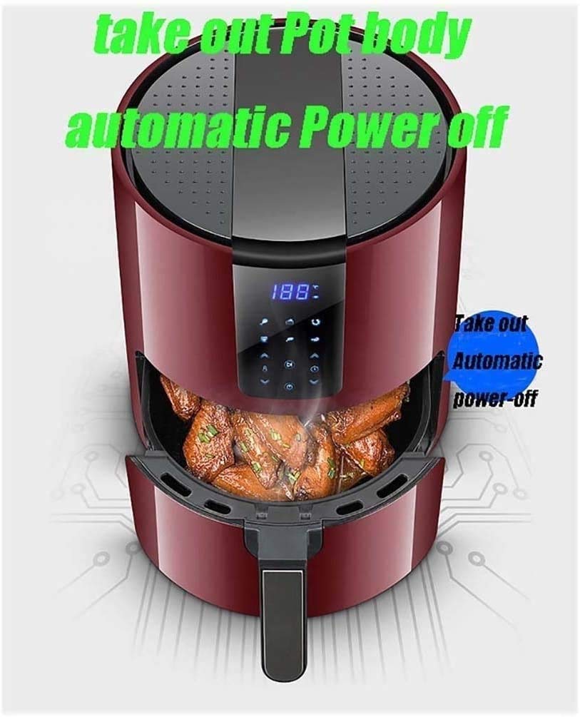 Friteuse Air, 3.9 Quart, Four à air Chaud de 1400 Watts avec écran numérique LCD et contrôle de la température