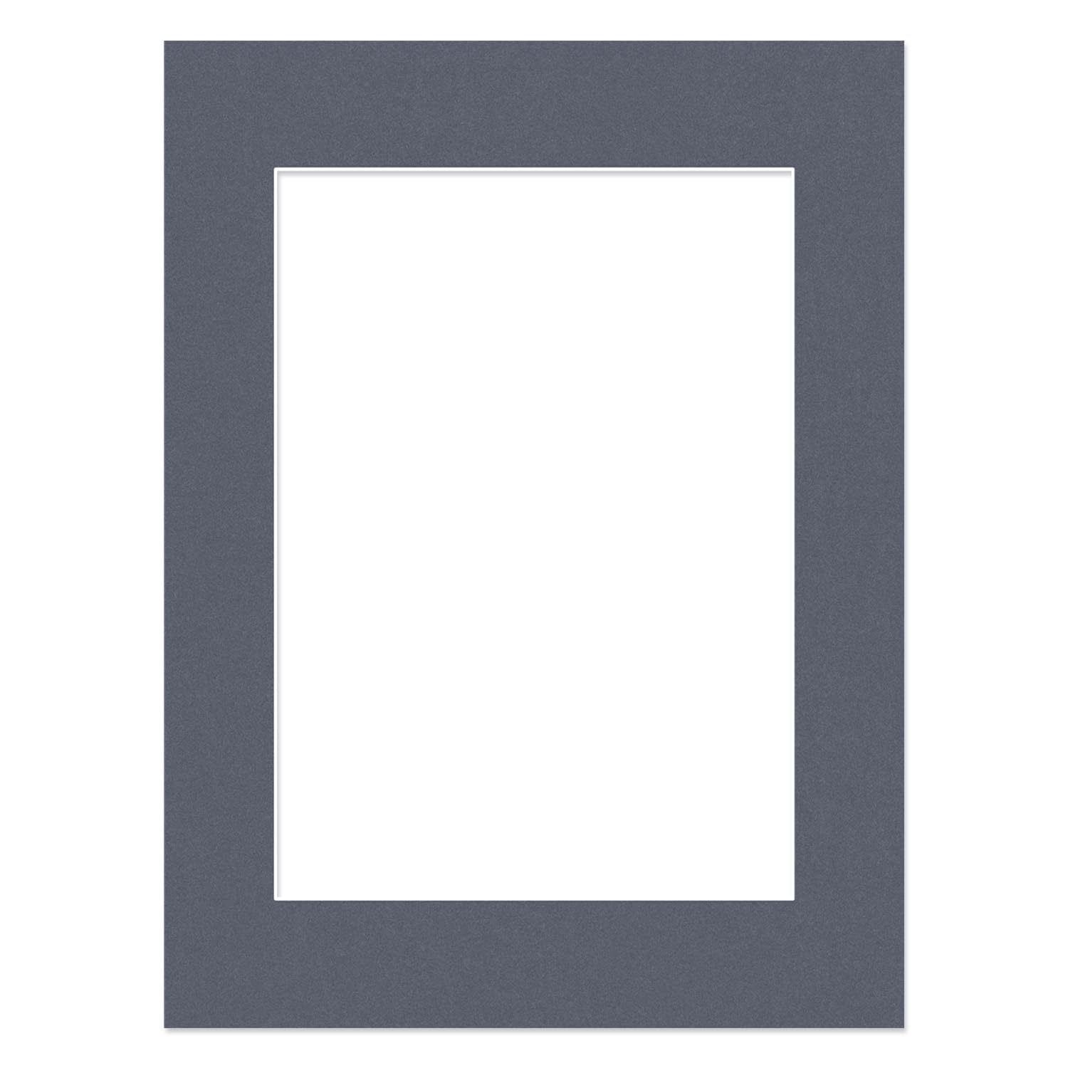 Alison Kingsgate 16x12" Charcoal Grey Picture Mount for A4 Aperture — image 1