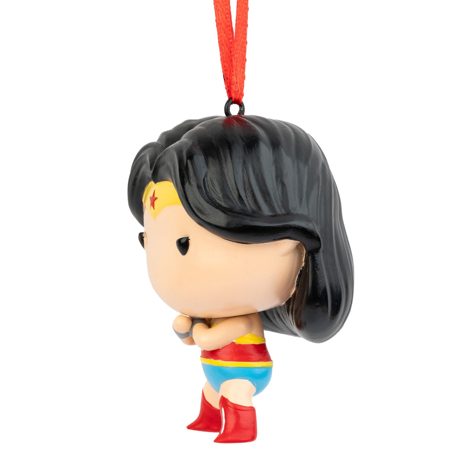 Grupo Erik DC Comics Christmas Ornaments | Set Of 3 - Superman & Wonder Woman & Aquaman | Christmas Hanging Ornament | Christmas Decorations | Superman Figure | Superman Gifts - Image 3