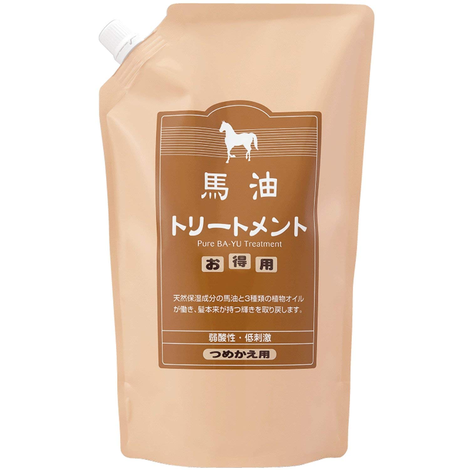 アズマ商事　馬油シャンプートリートメントセット　お徳用　1000ml Amazon | アズマ商事 馬油 シャンプー/トリートメント 詰替え用セット