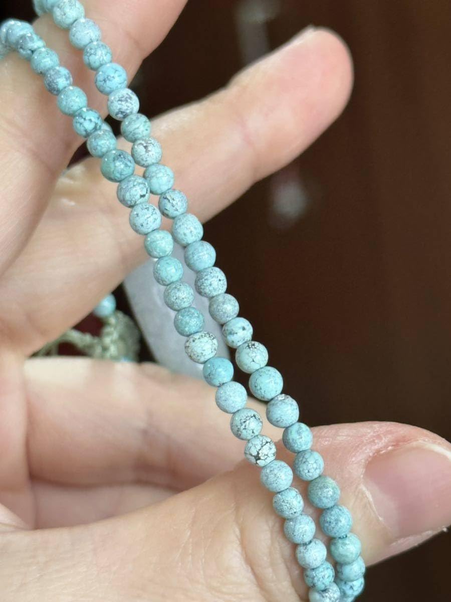 Amazon.co.jp: 翡翠 天珠タイプ本翡翠1粒+中国湖南省産天然ターコイズ