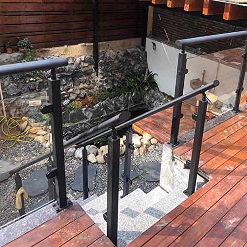 Poste de barandilla de vidrio anticaídas para balcones e interiores 7