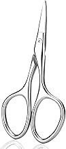Eyebrow Trimming Scissors, Eyebrow Trimmers, Gifts for Men Women Stocking Stuffers, Stainless Steel Silver