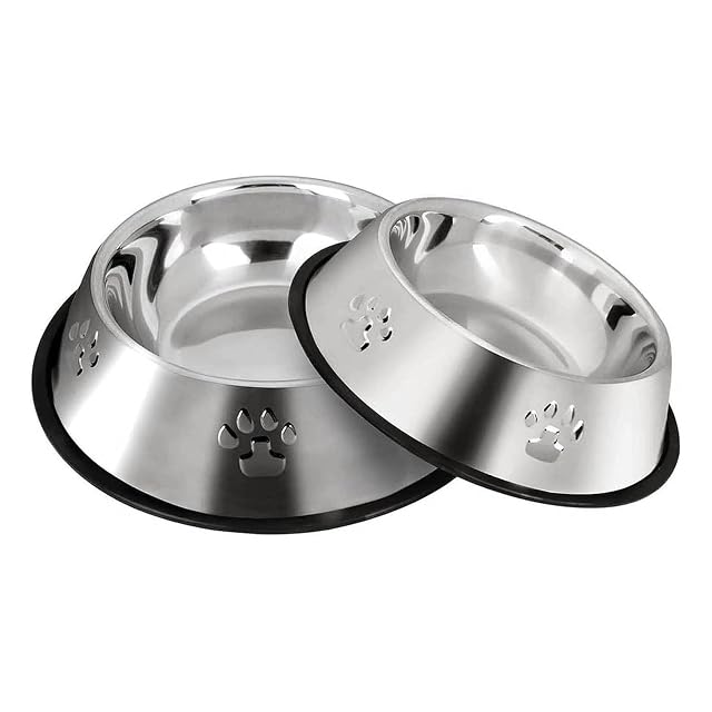 2X Cuencos para Perros con Base Antideslizante. 36CM