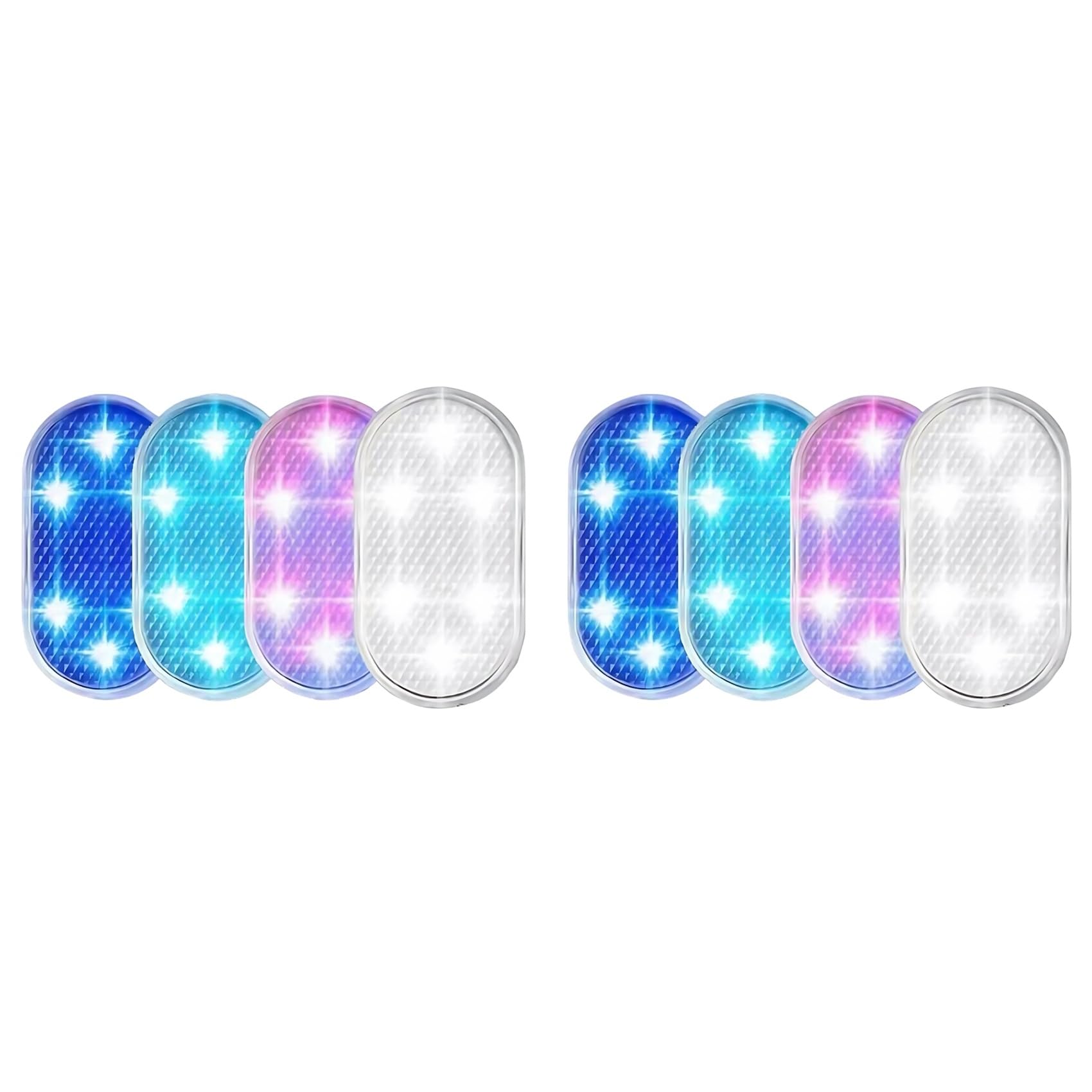 8X LED-Lampe für Roller-Nachtfahrten, Skateboard-Ausrüstungszubehör