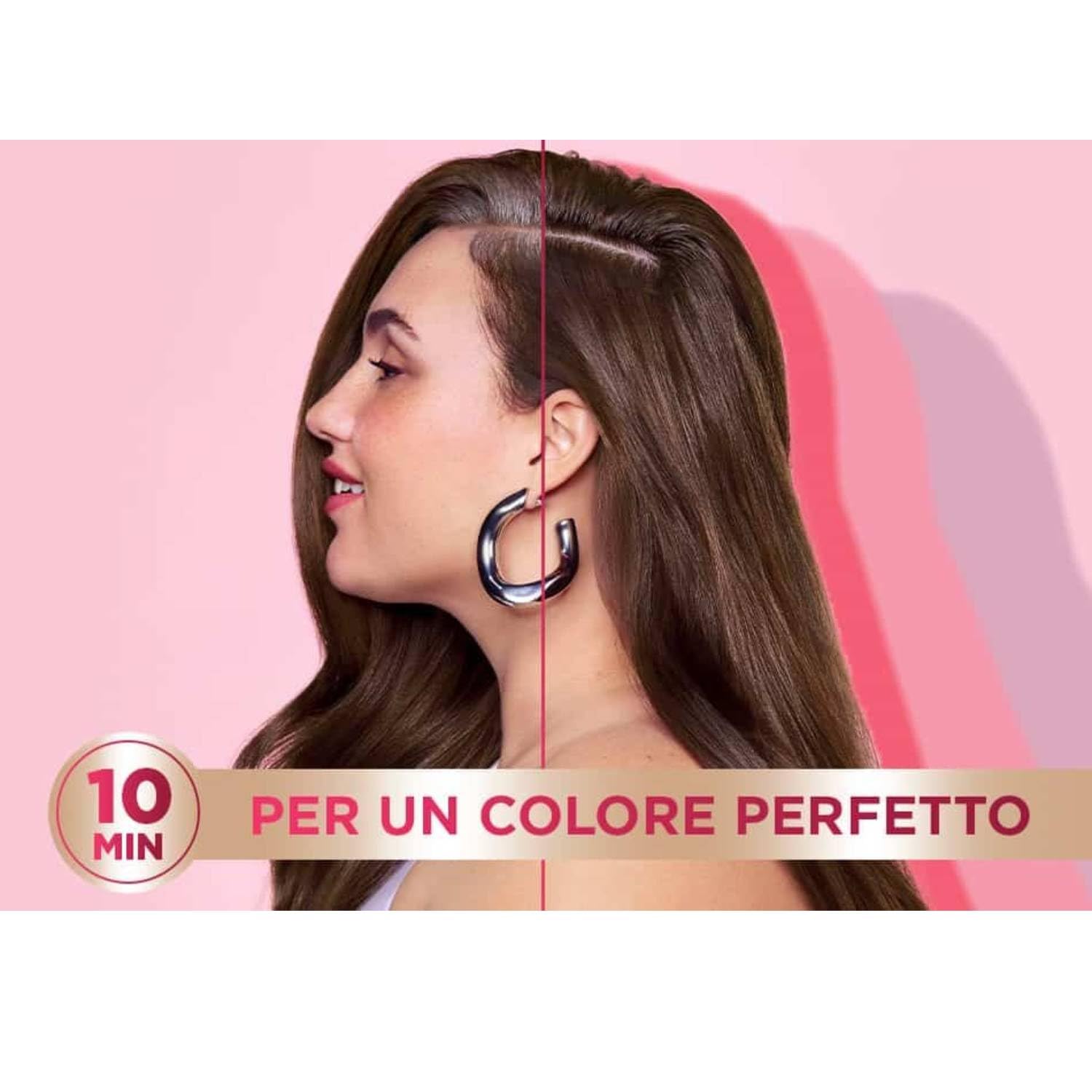 Garnier Color Sensation Retouch Retusz do odrastania włosów bez amoniaku w ciągu 10 minut (ciemny kastan, 6 sztuk)