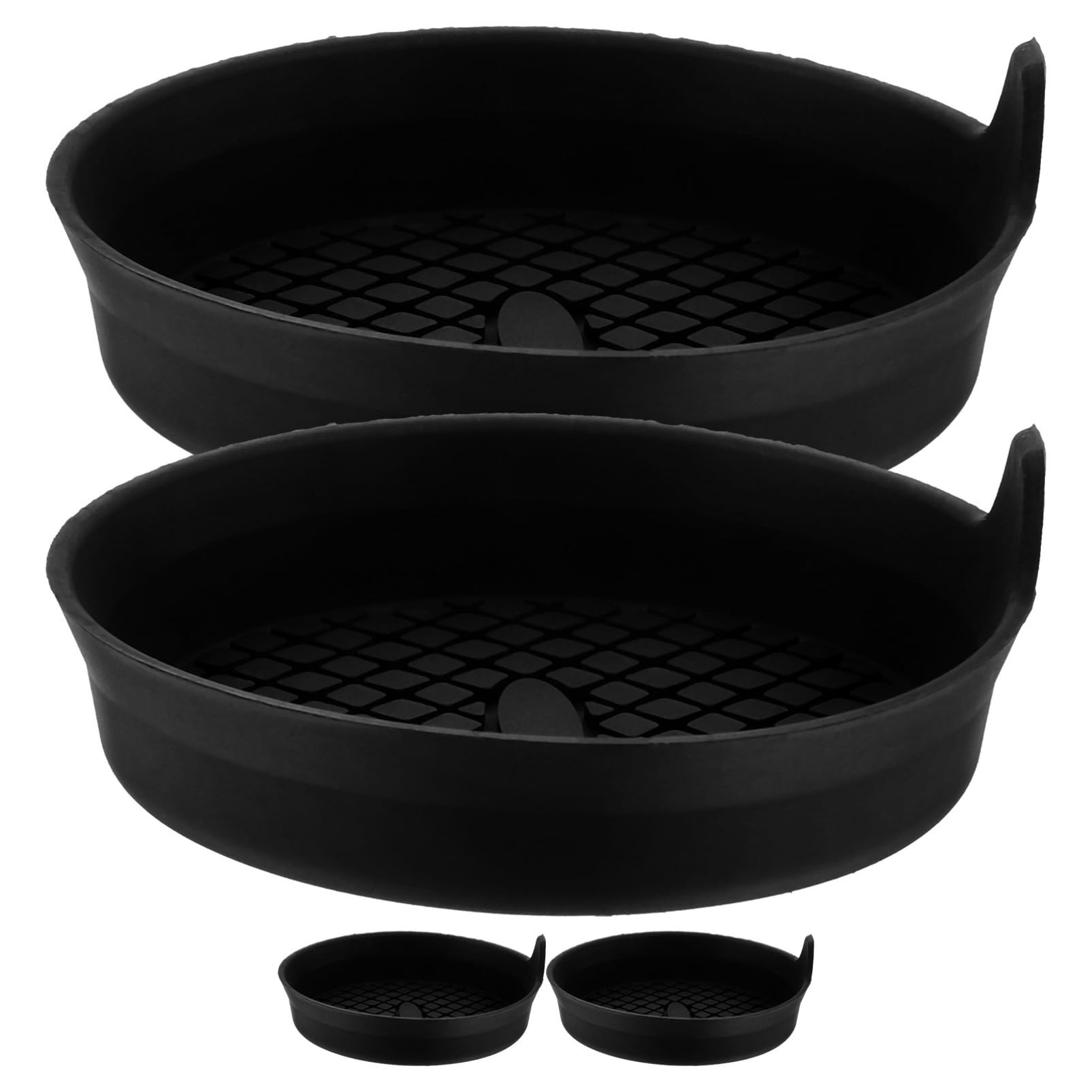 Vaguelly 4pcs - Silicone Car Cup for Automotive Drink Holders Easy to Clean Stylish Design for Home Vehicle Use