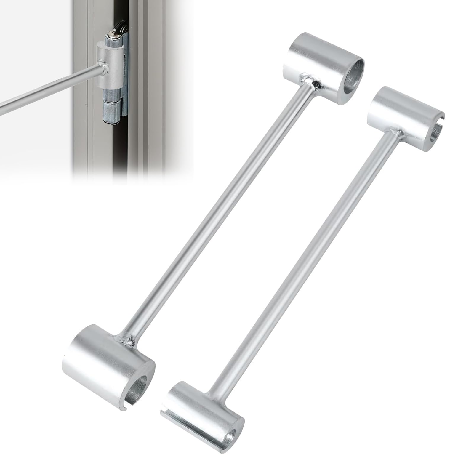 Türscharnier Einstellwerkzeug Set - 2-tlg. Mit Handschuhen Für Scharnier-Reparaturen