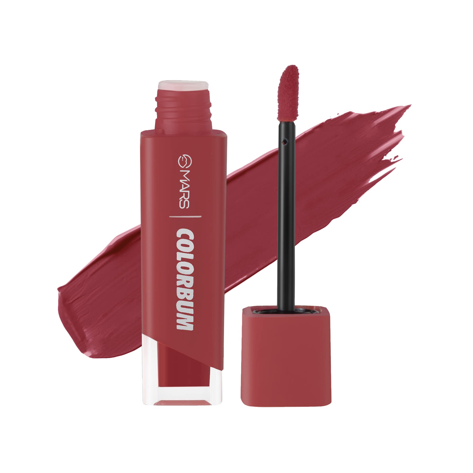 MARS Colorbum Liquid Matte Lipstick for Women | Smudge Free | Water Proof & Long-lasting (5.5ml) (16-Blushing Budapest)