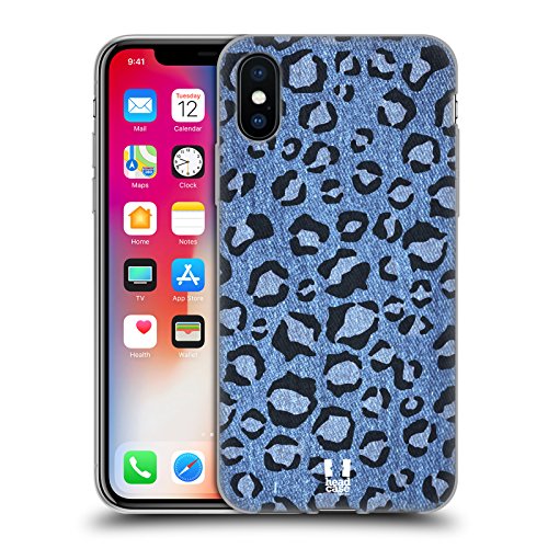 Coque antichoc iPhone X résolvant les chutes avec style léopard