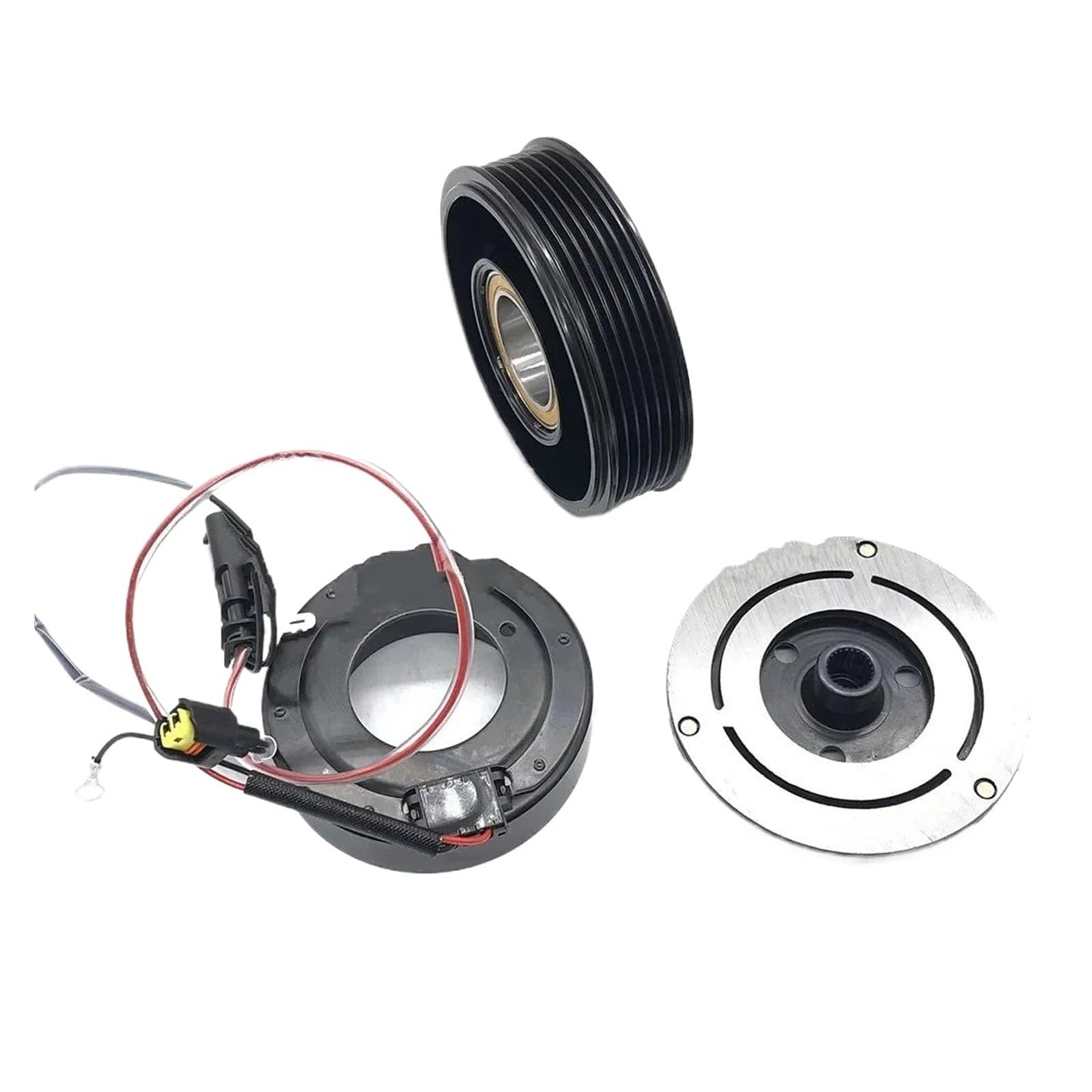 Compresor aire acondicionado Para Para Range Rover Sport 3.0 Polea Embrague Compresor CA LR057691 LR086044 LR112584 C2D38694 C2D45381