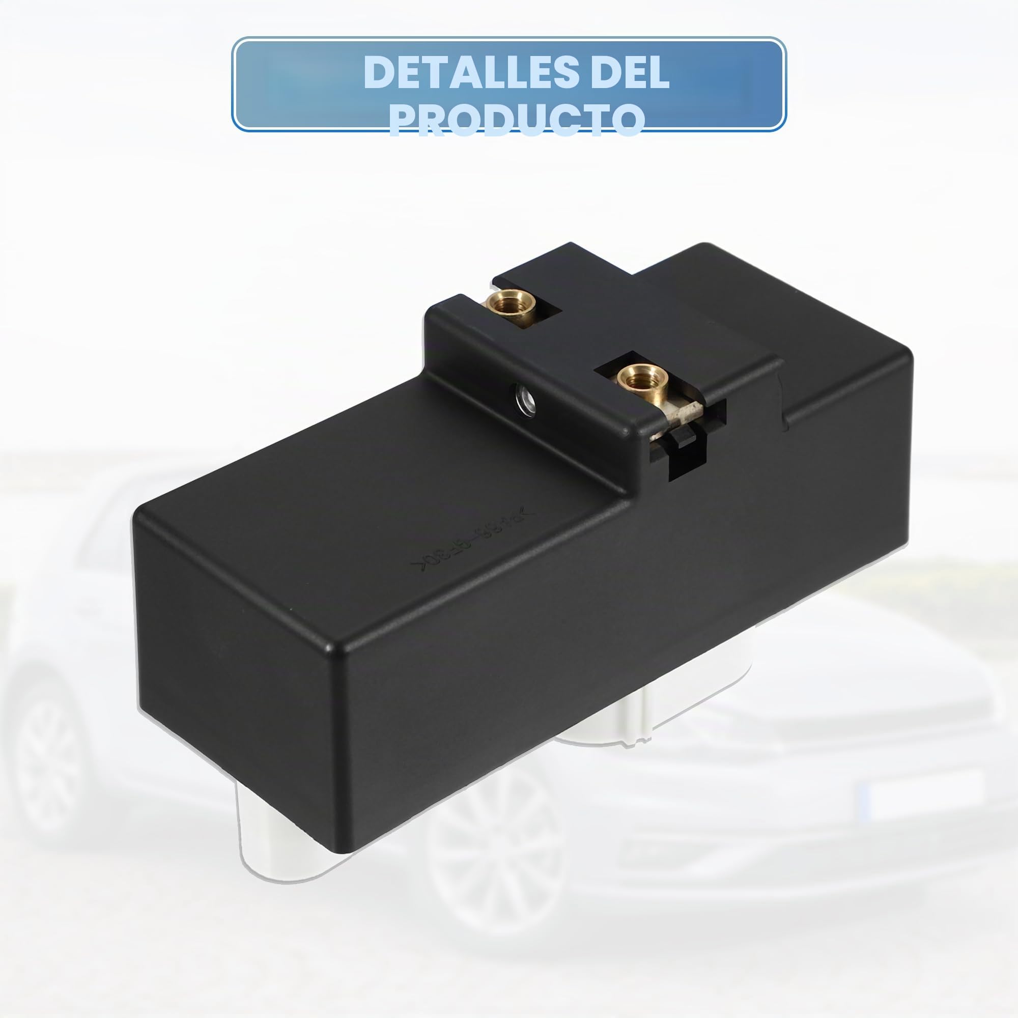 A ABSOPRO Módulo Control Ventilador Radiador Para Volkswagen Golf 02-05 1Pc | Para Volkswagen Jetta 02-04, Plástico Y Metal, Negro Y Blanco, 12.3X5.1X7.3Cm, 4+14 Pines, 1J0919506N, 1 Unidad