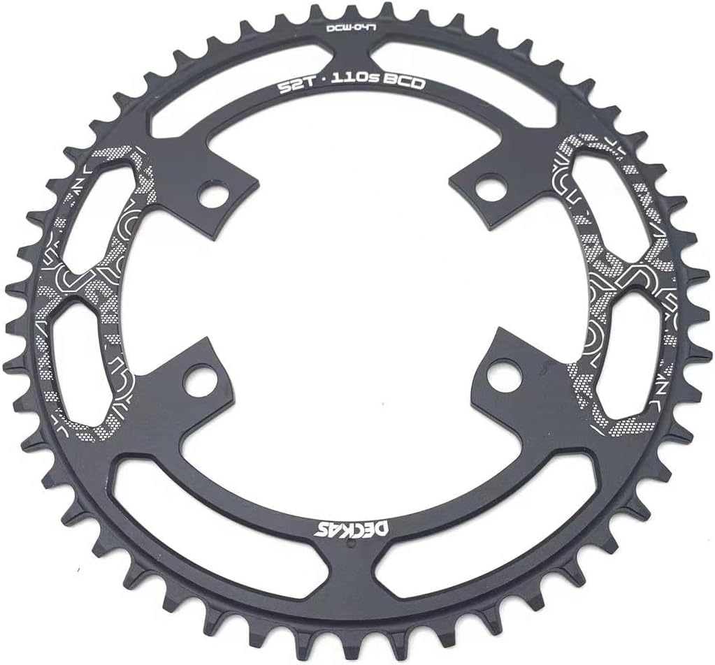 Tarcza rowerowa, Tarcza, Tarcza Tarcza Tarcza Rower szosowy Wąskie szerokie Tarcze zębate do rowerów(110bcd 4claws 52t)