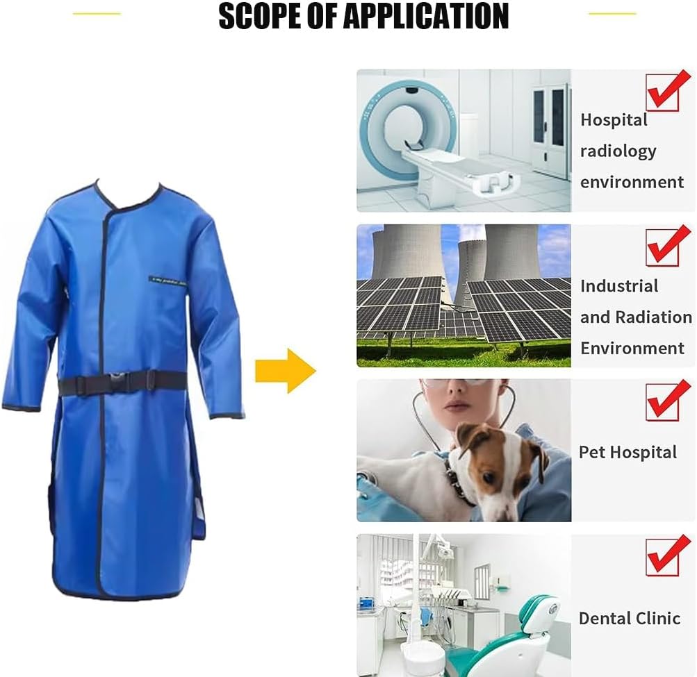 0.5mmPb Children's Lead Clothing, X-ray Radiation Protection for Oral Use, Pet Facilities, 15 Packages(A1)