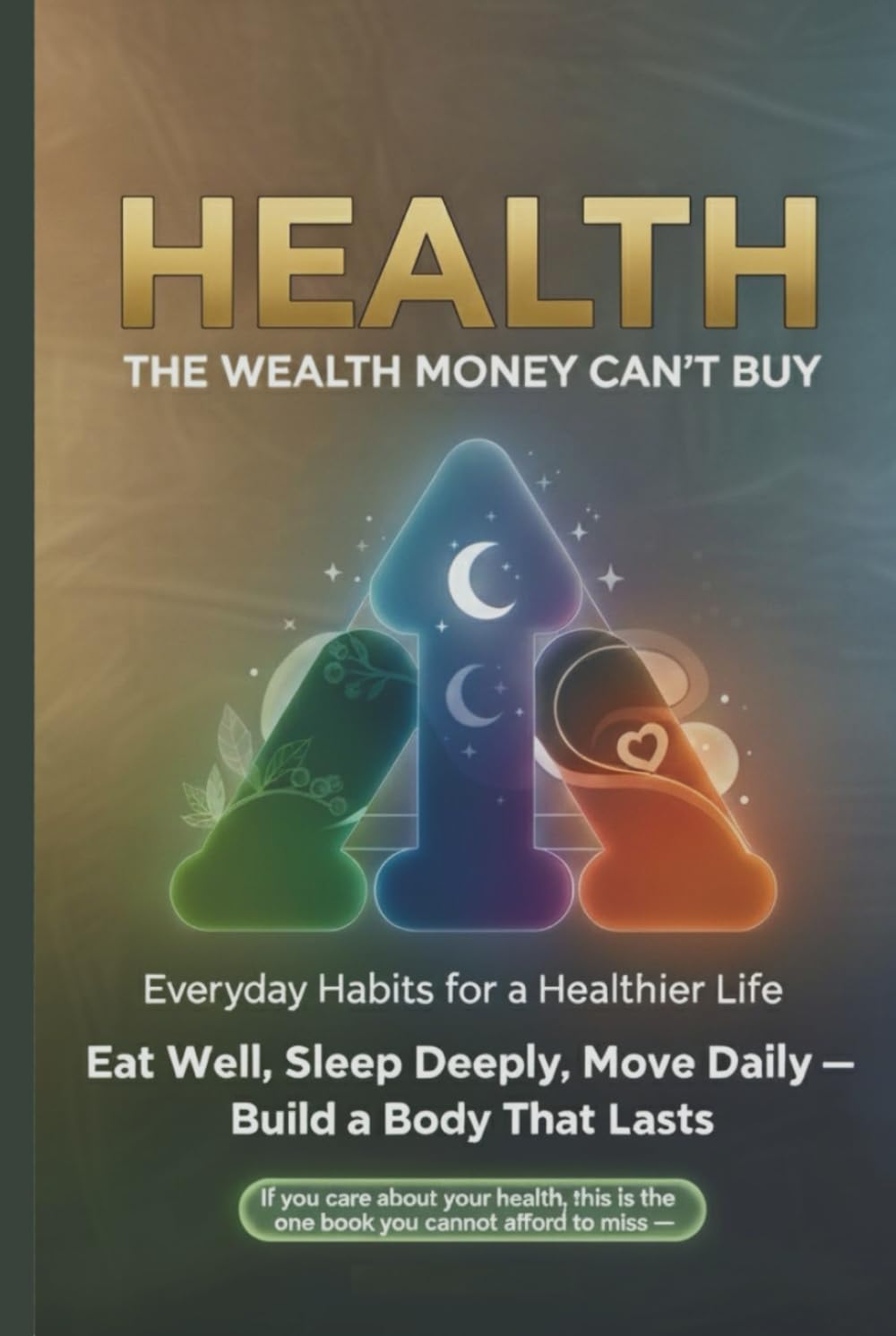 Health: The Wealth Money Can’t Buy — Everyday Habits for a Healthier Life. Eat Well, Sleep Deeply, Move Daily, and Build a Body That Lasts.