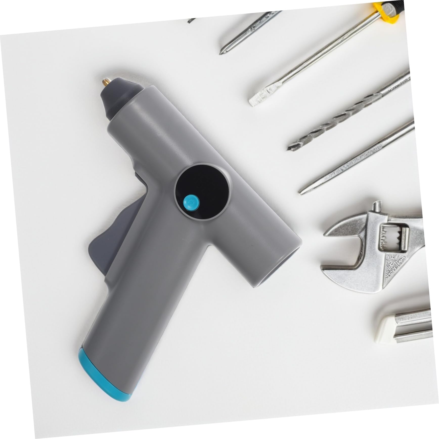 Pistola de Pegamento Termofusible Mini, Inalámbrica Recargable