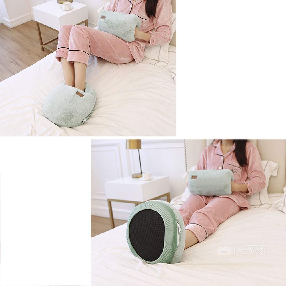 Calentador De Pies Calefactable Cojín Recargable USB Calentador Eléctrico Calefacción De Oficina De Invierno Zapatos Calentador De Plantilla, Cojín De Almohada Calentador De Manos Multiusos