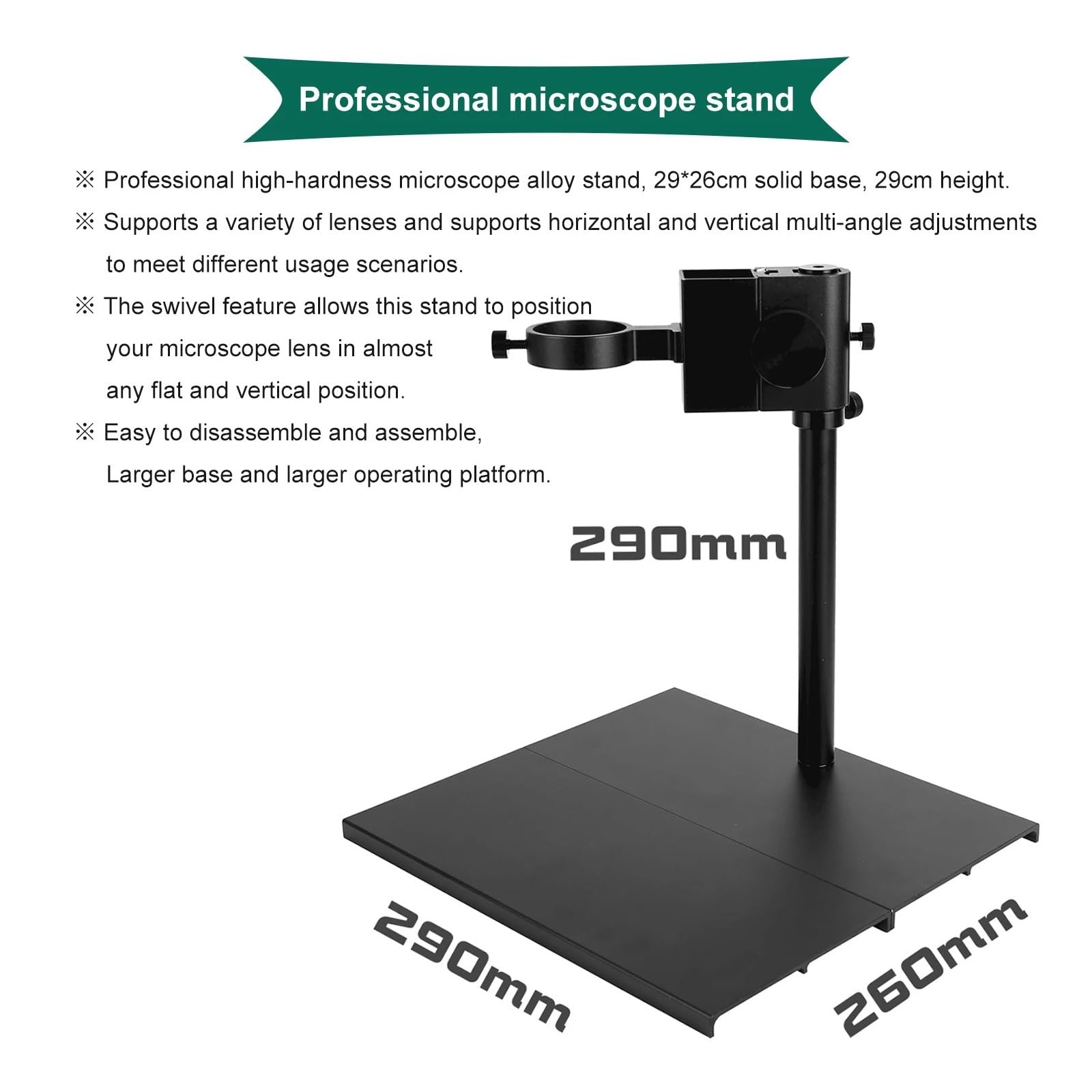Microscopio Digital de 48 MP, grabación Video 4K, USB HDM/I, cámara Industrial, Lente Montura C 130/180X, Soldadura y reparación