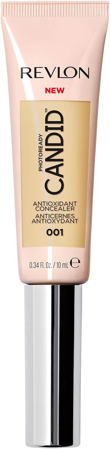 Revlon PhotoReady Candid Concealer, with Anti-Pollution, Antioxidant, Anti-Blue Light Ingredients, without Parabens, Pthalates and Fragrances; Banana, 34 Fluid Oz