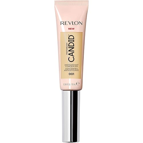 Revlon PhotoReady Candid Concealer, with Anti-Pollution, Antioxidant, Anti-Blue Light Ingredients, without Parabens, Pthalates and Fragrances; Banana, 34 Fluid Oz