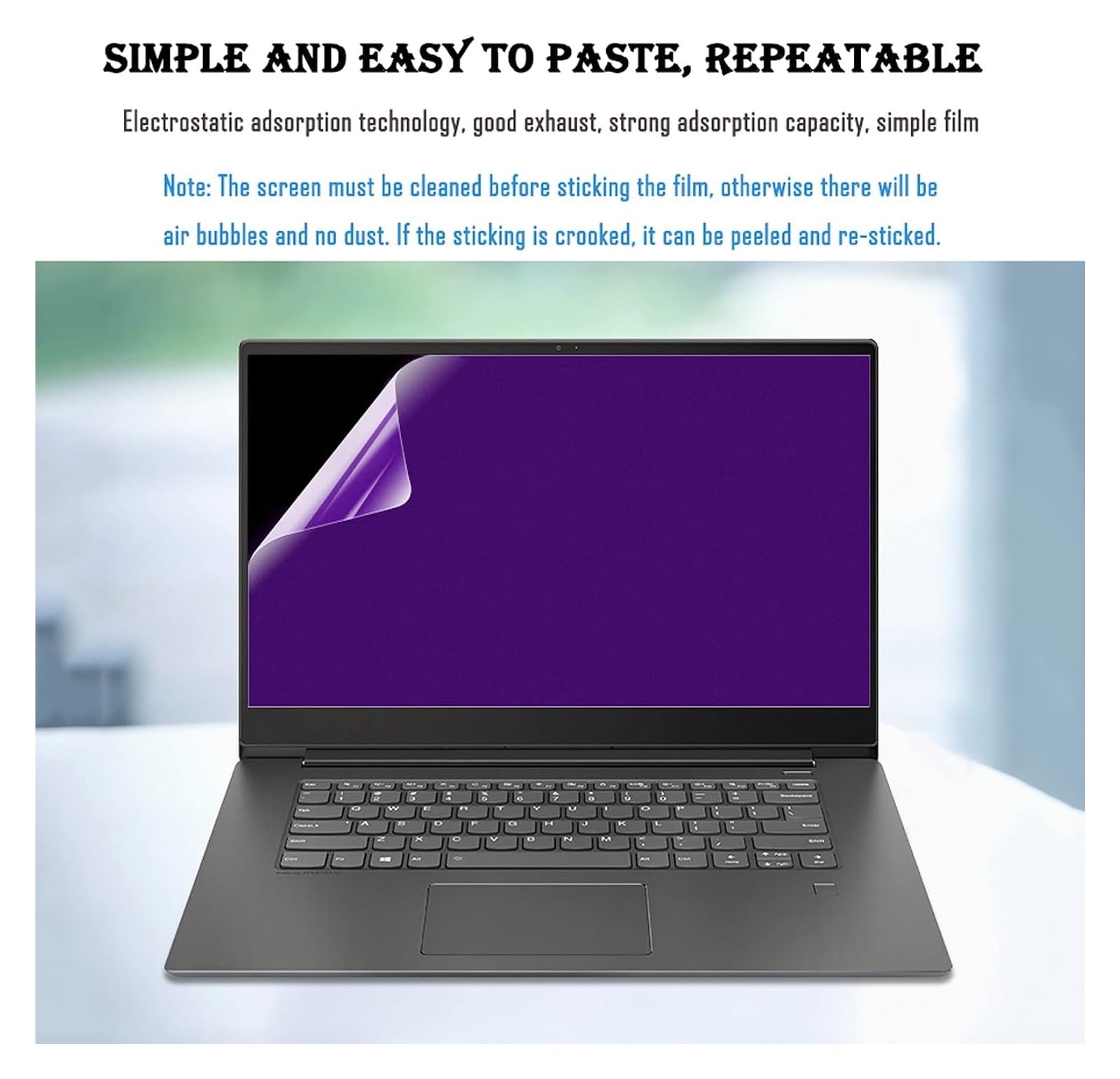 Matte Displayschutzfolien für Laptops, Schoßbildschirm oder blendender Blaulichtfilter in verschiedenen Größen(13.3 inch/294x165mm)