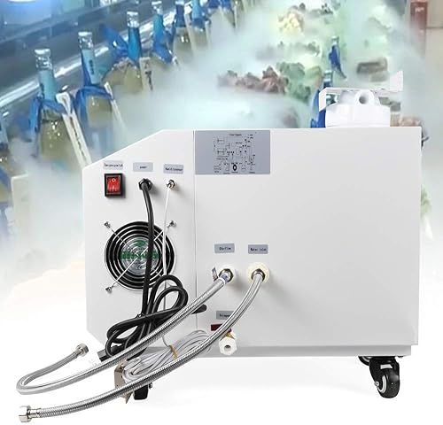 Humidifer ultrasónico industrial 6.6 lbsh, humidificador de aire de gran volumen para taller Warehouse vegetal fresco para espacios grandes