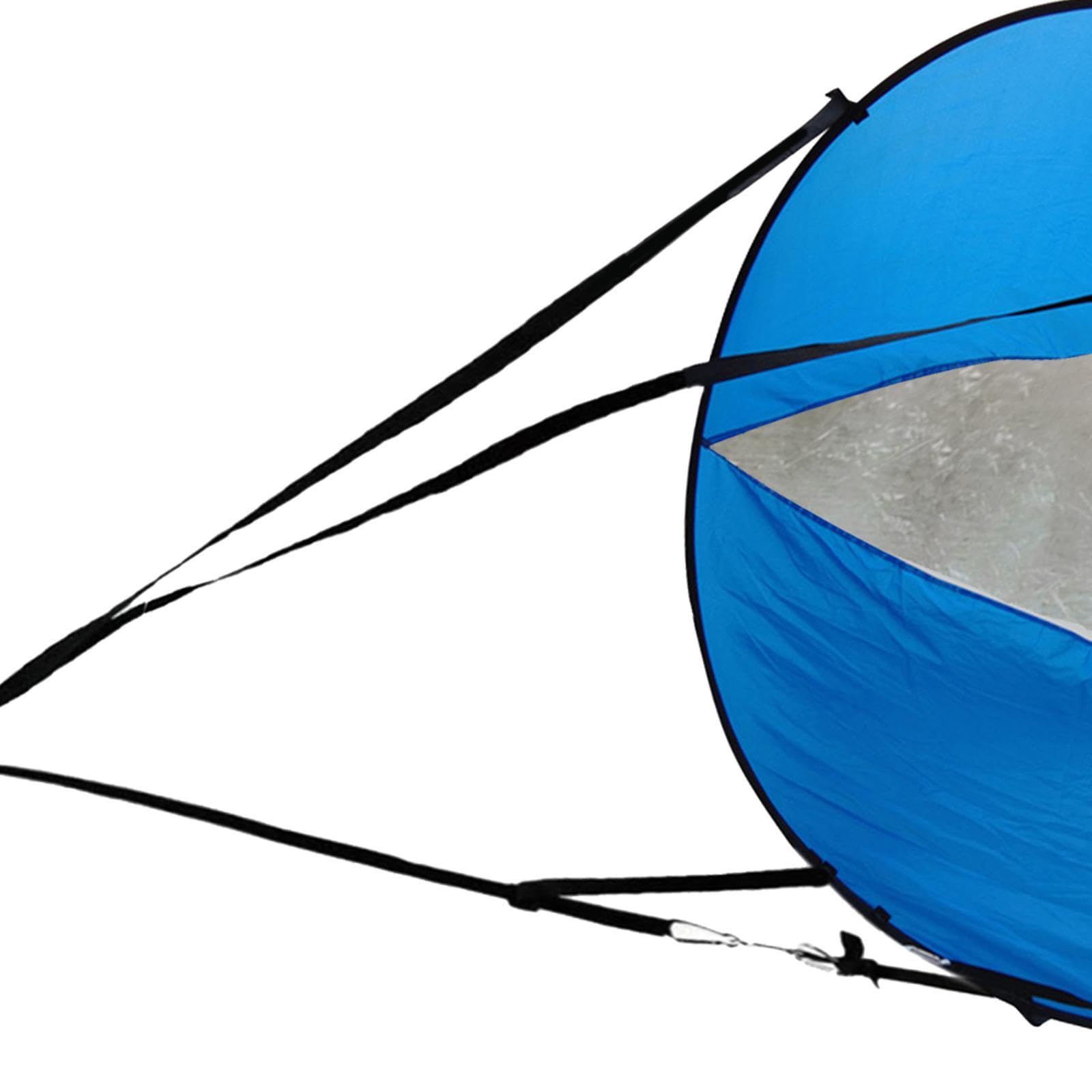 predolo Kayak Segel Windsurf Segel PVC Fenster Faltbar Zubehör für Kajak Boot Kanu Schlauchboot Expedition Reisen Abenteuer
