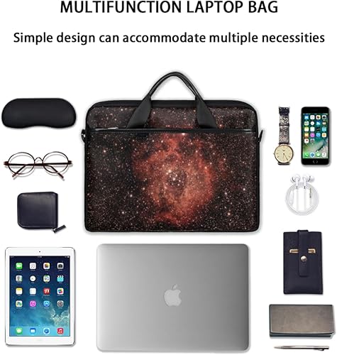 Miniatura 3 de Ribbon Dog - Bolsa para laptop para hombres y mujeres, de 13 a 15 pulgadas, bolsa de hombro con correas antideslizantes extraíbles