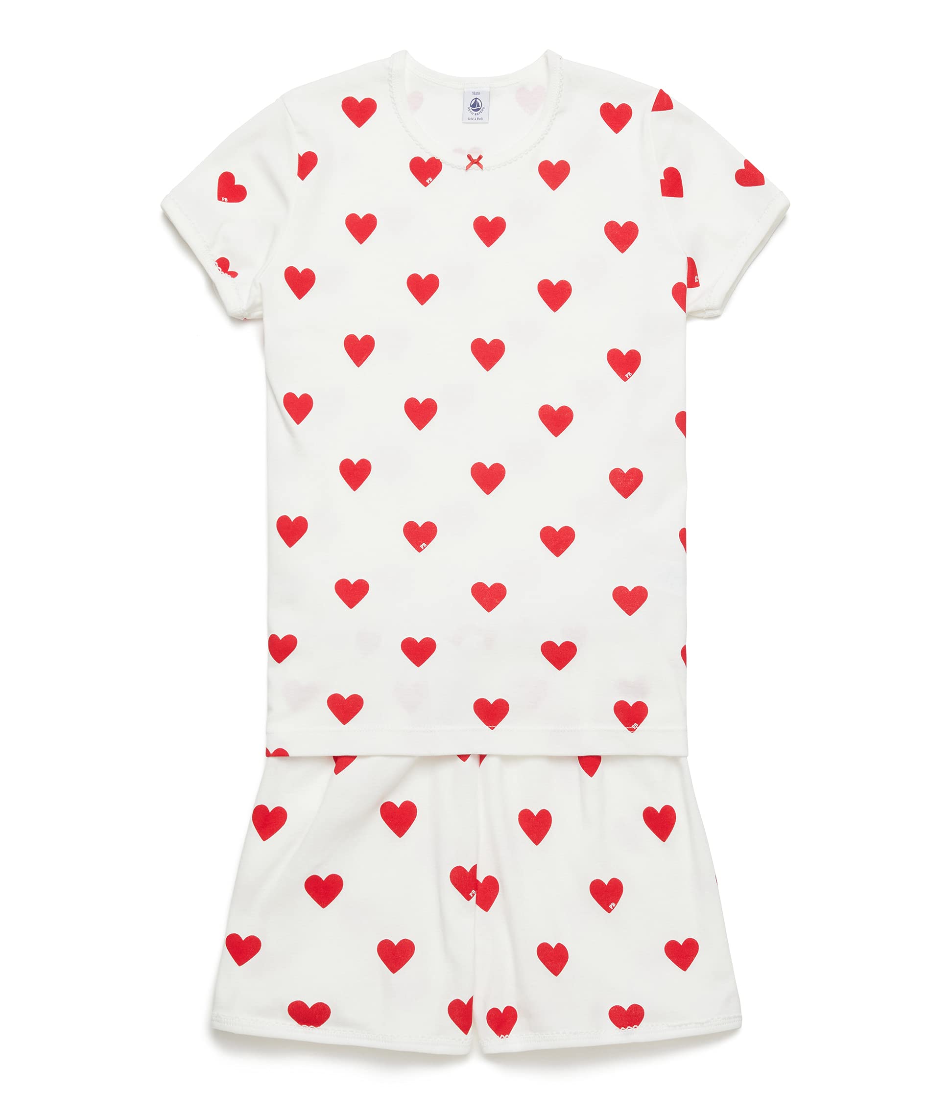 Petit Bateau A00oc Pyjacourt Fille (Lot de 1)