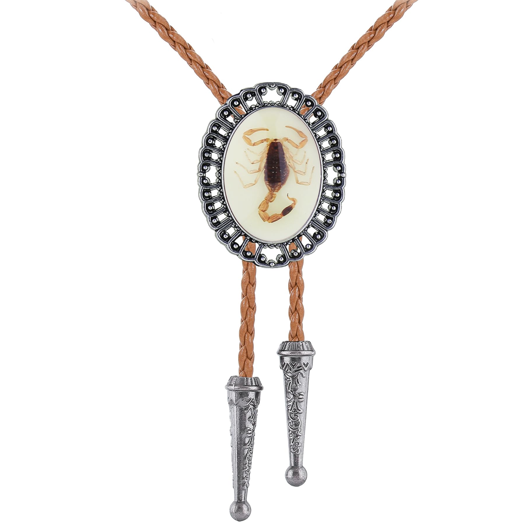 GelConnie Bolo Tie for Men Women Vintage Western Cowboy Necktie Adjustable