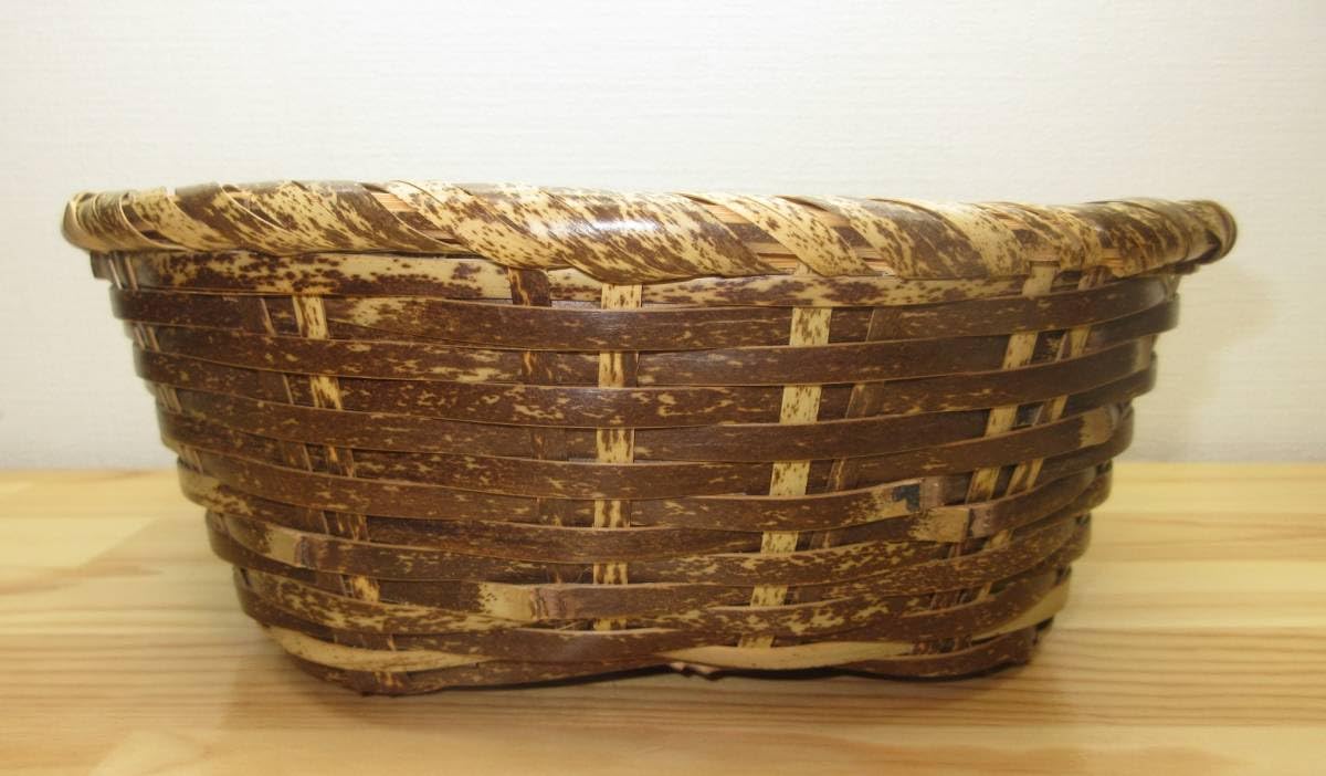 Amazon.co.jp: 逢絢亭茶道具 水屋道具 炭斗 さざえ籠 風炉用 木製 紙箱