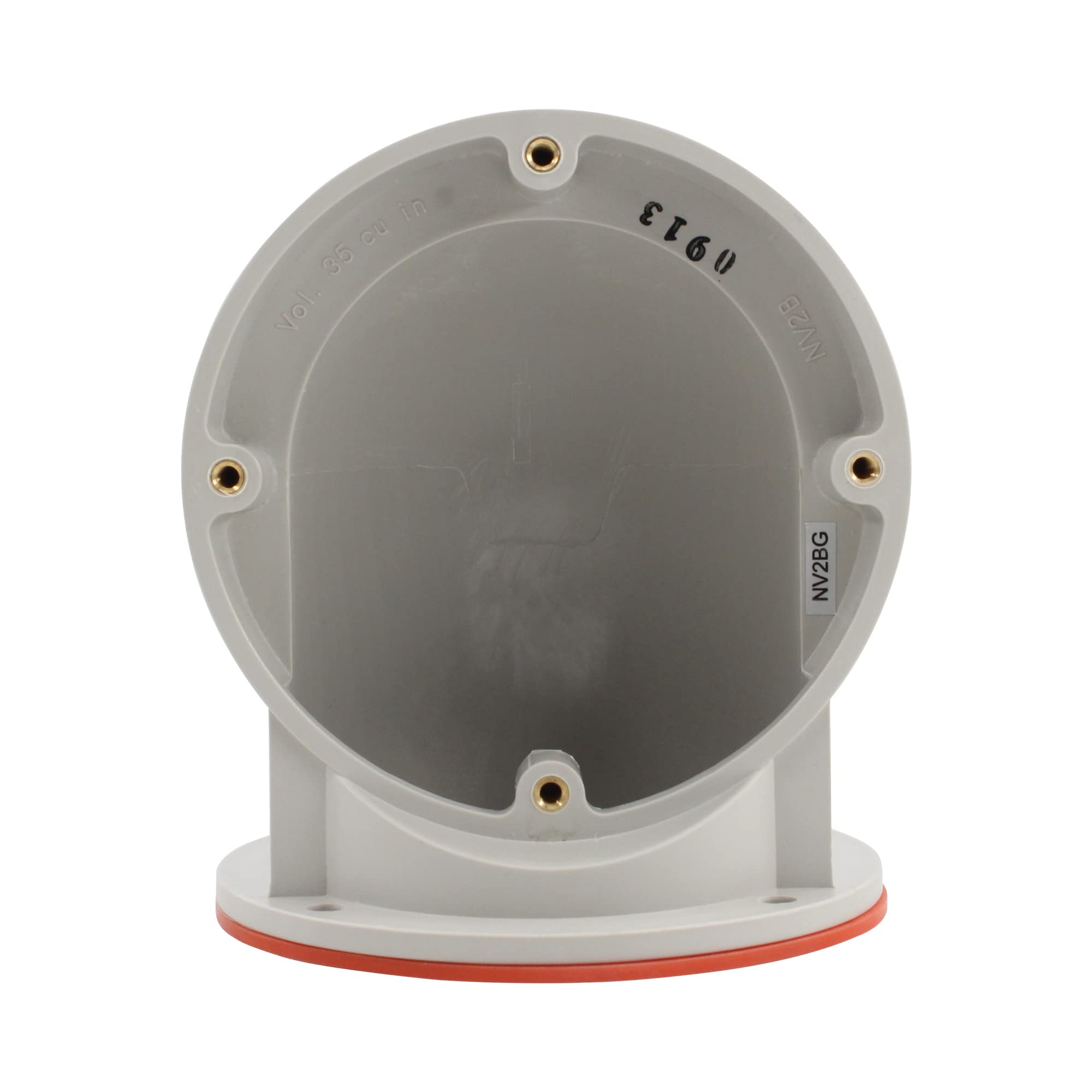 Killark NV2BG Wall Bracket for NV2 and NV2XG Series, Includes Gasket and Screw, Dupont Rynite FR530, Gray