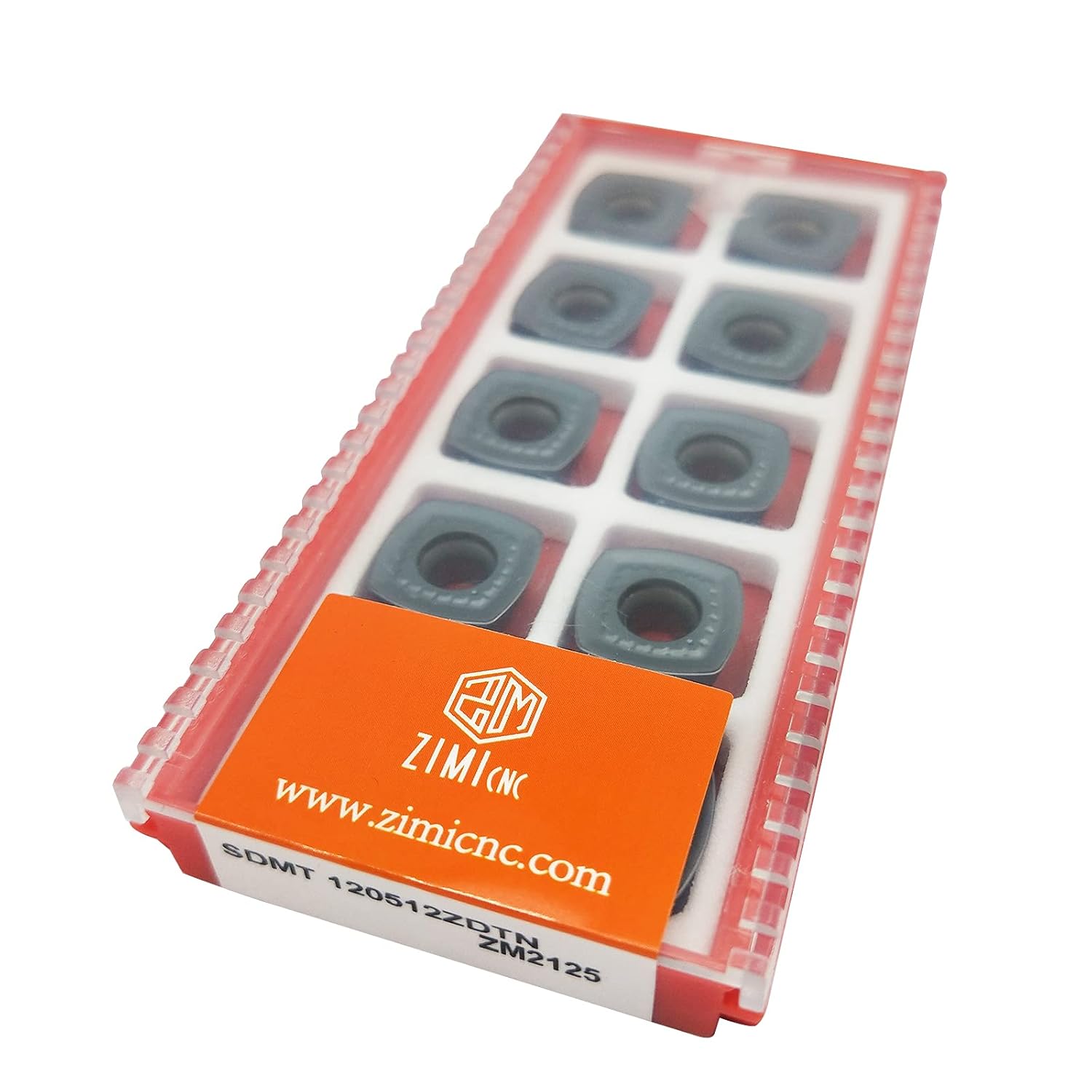10 PCS SDMT120512ZDTN ZM2125 Carbide Inserts Turning Inserts Turning Cutters Rough Machining for Steel/Stainless Steel/Cast Iron Etc