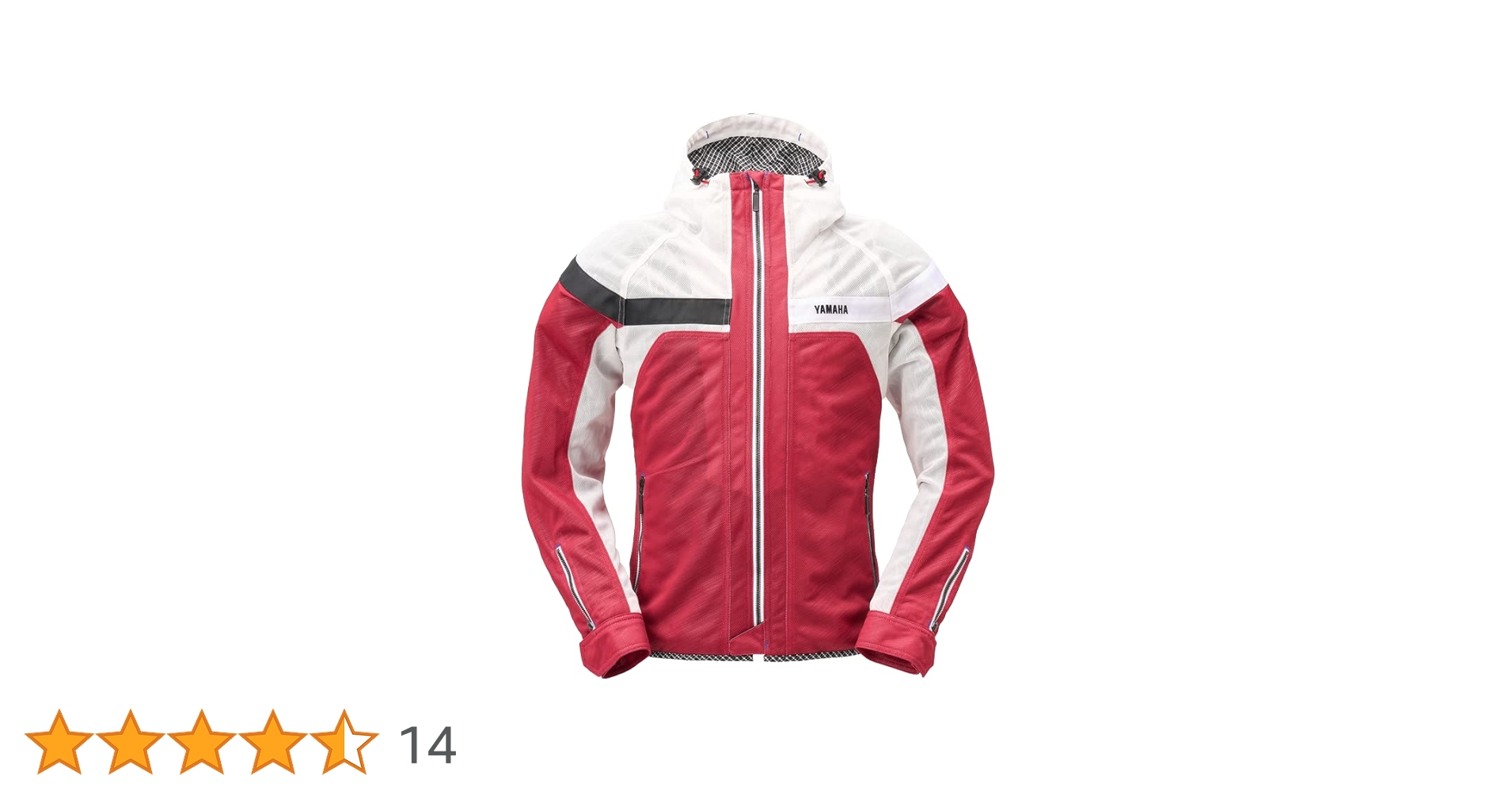 KUSHITANI クシタニ フルメッシュパーカージャケット 赤 LL 美品 YAMAHA (ヤマハ) フルメッシュパーカージャケット メンズ SIZE