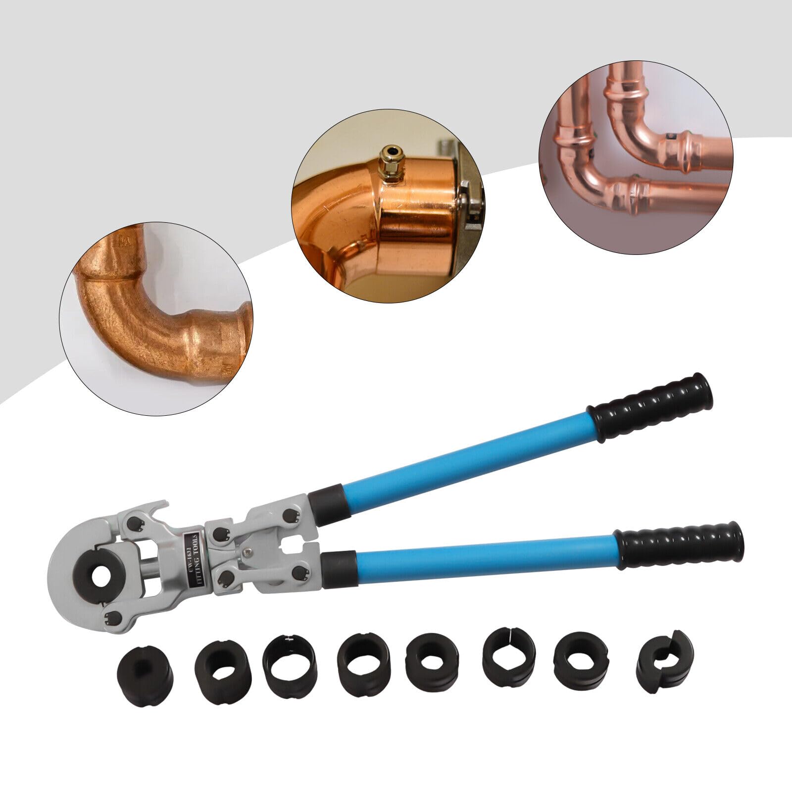 PINZA A PRESSARE PER PRESSATRICE REMS PER RACCORDI TIEMME COBRAPRESS - Foto 8