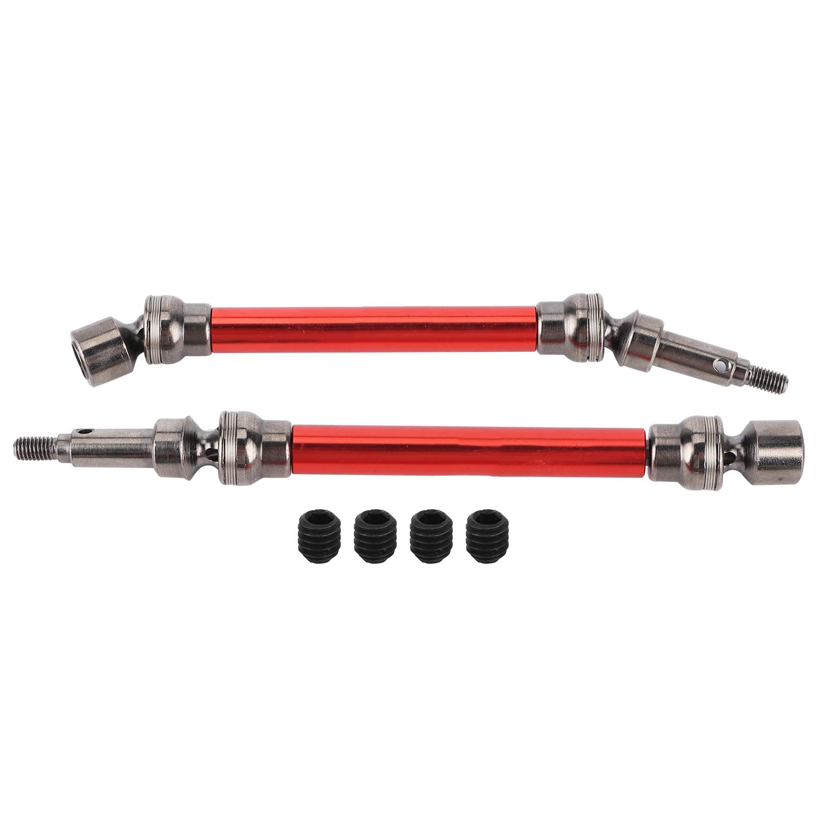 Metalowy przedni tylne wałk napędowy Wymiana ARRMA Kraton 1/10 RC Akcesoria samochodowe (Red)