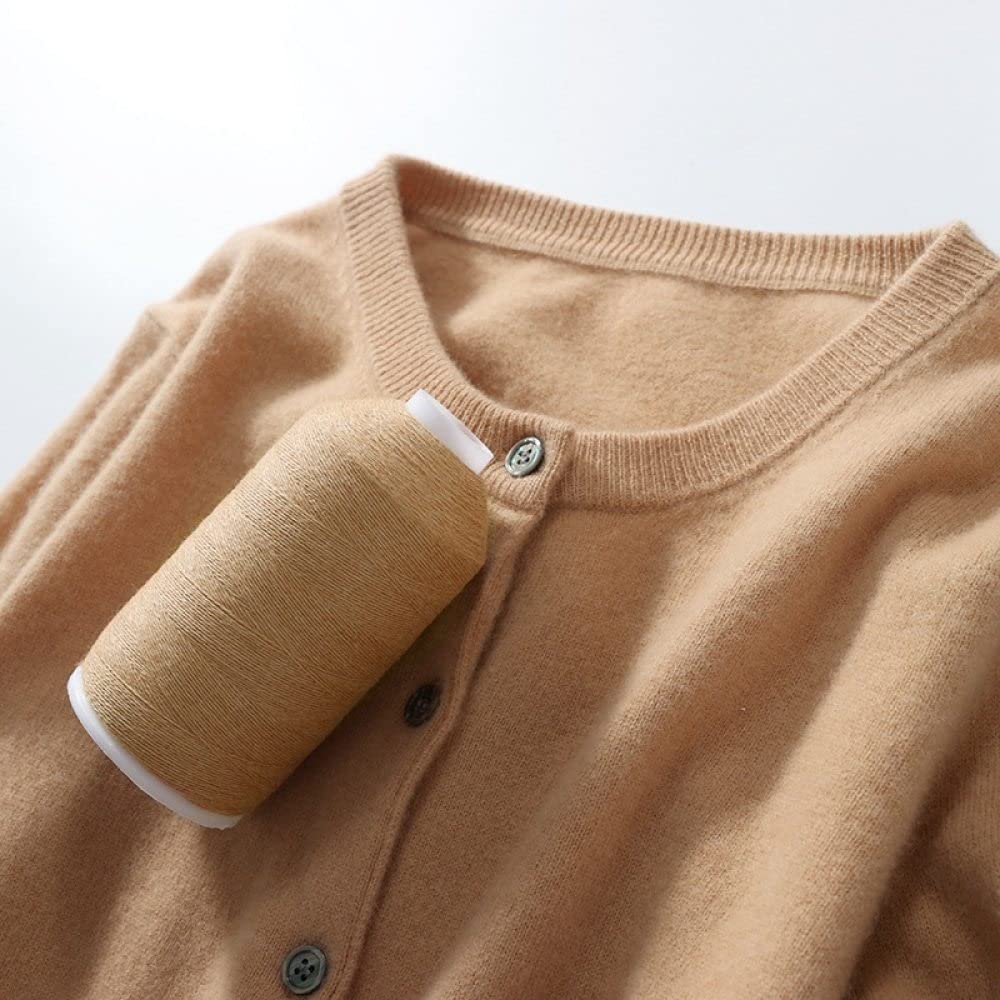 Ancien pull cardigan femme bleu marine douillet