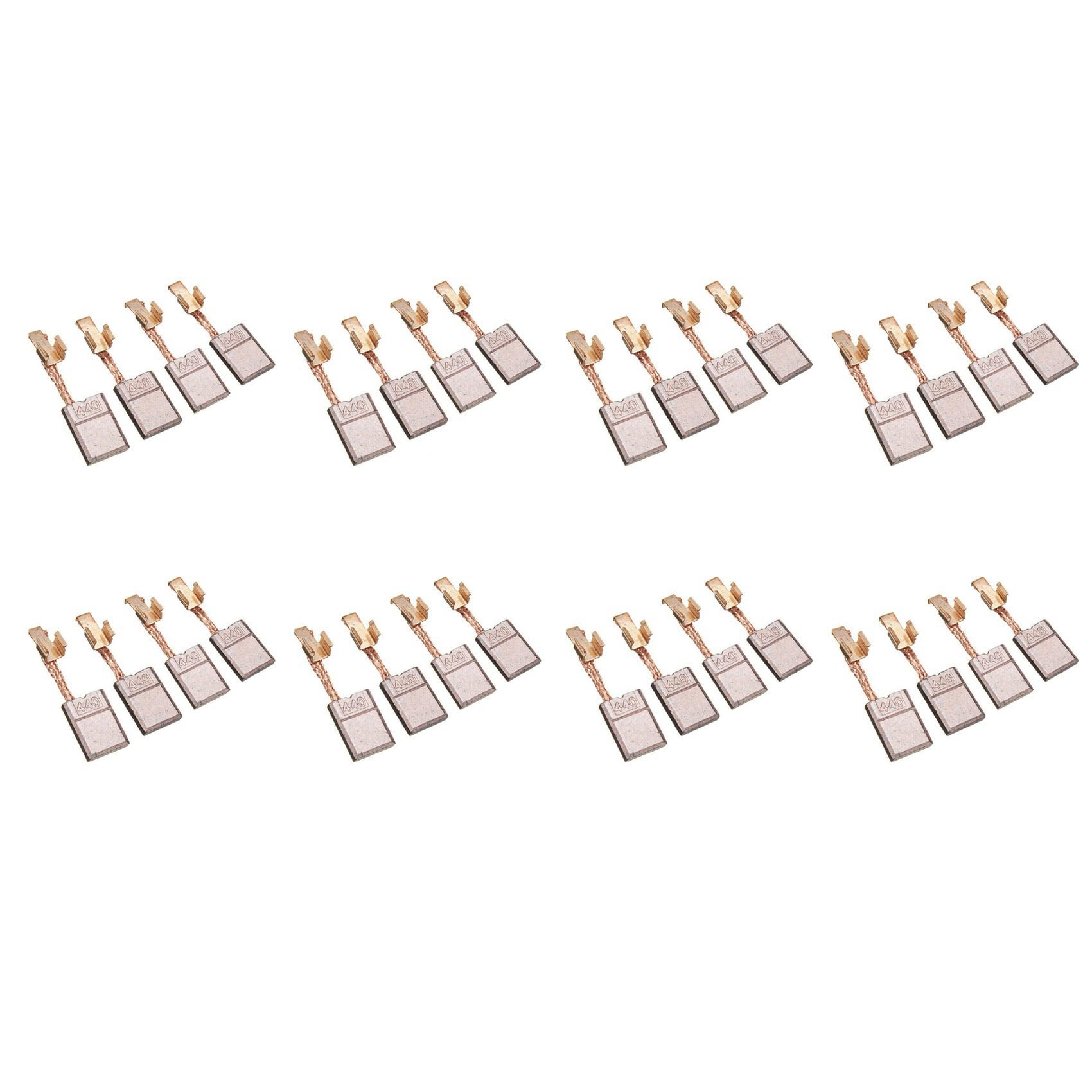 Jnchdghwa 32Pc Carbon Brushes for DTD146 DHP456 DHP458 BHP456 BDF446 BHP454 CB440 Cordless Electric Hammer Drilling Machine