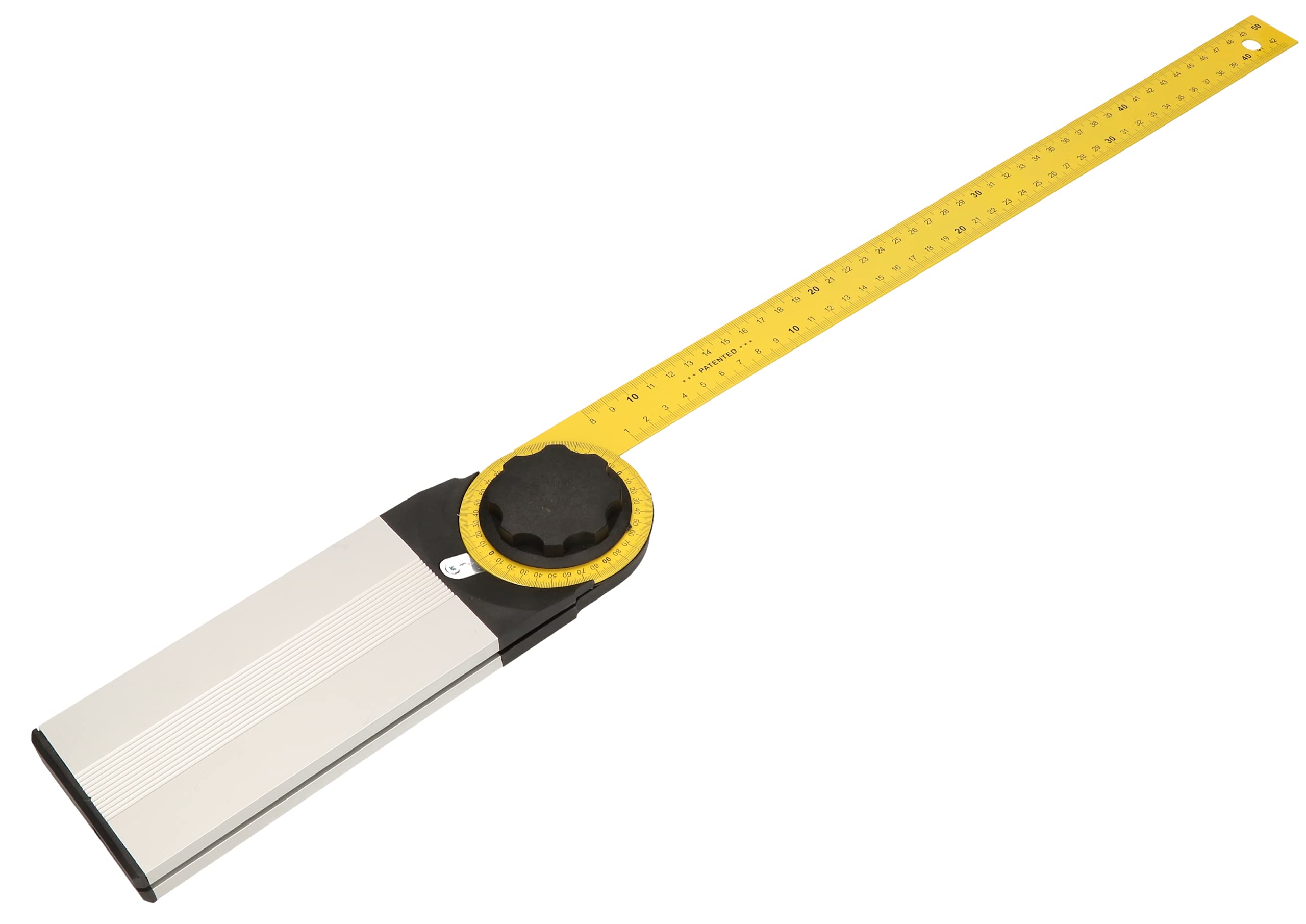 KOTARBAU® Winkelmesser 500 mm Einsteilbar mit Skala 0°–90° für präzise Messungen