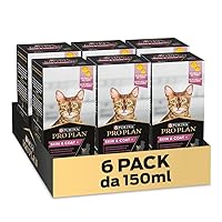 PURINA PRO PLAN Skin and Coat + Supplement liquido per Gatti Adulti con Omega 3 &