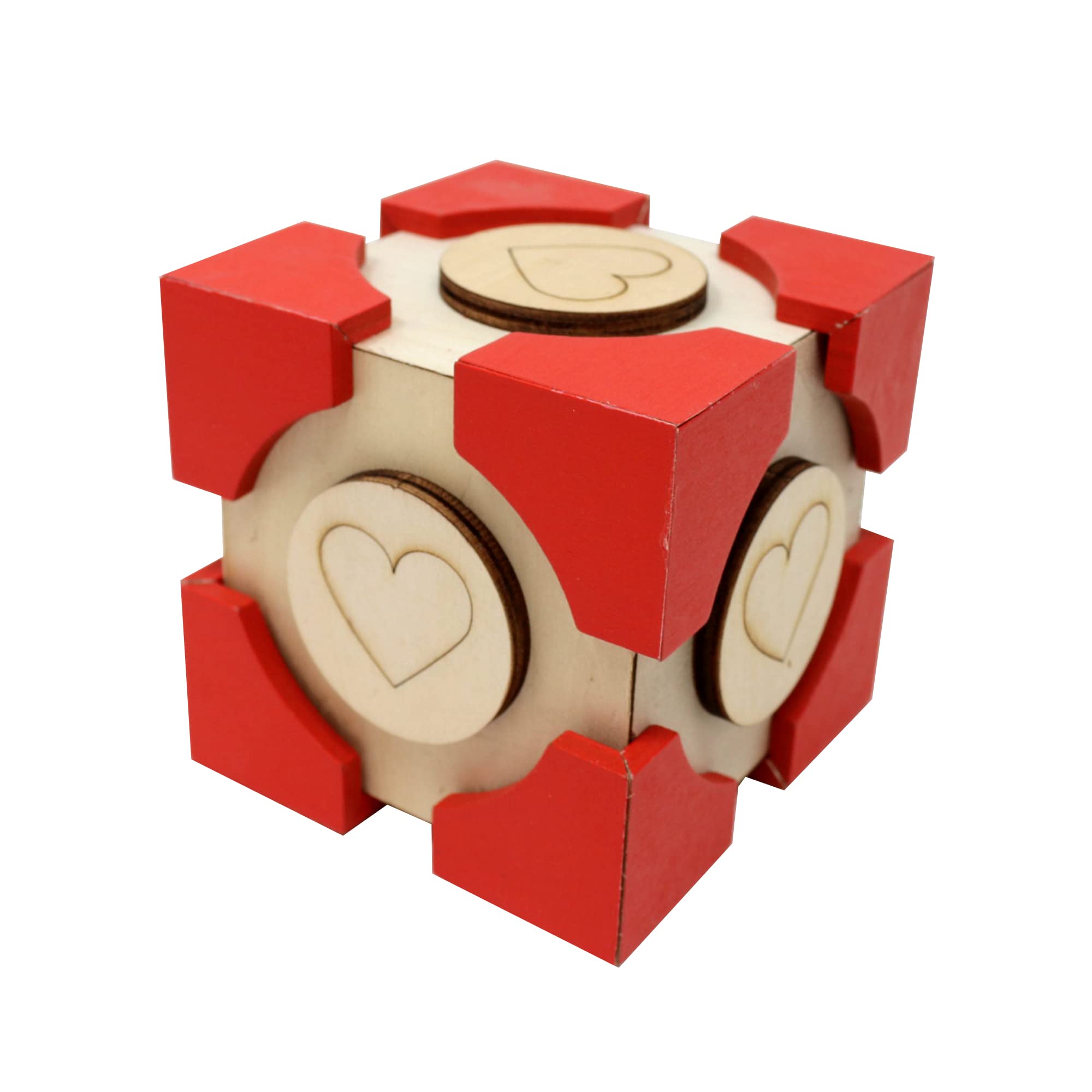 Companion Secret Escape Box - Fun Wooden Puzzle Box - Mid Difficulty - Includes Crux Sticker