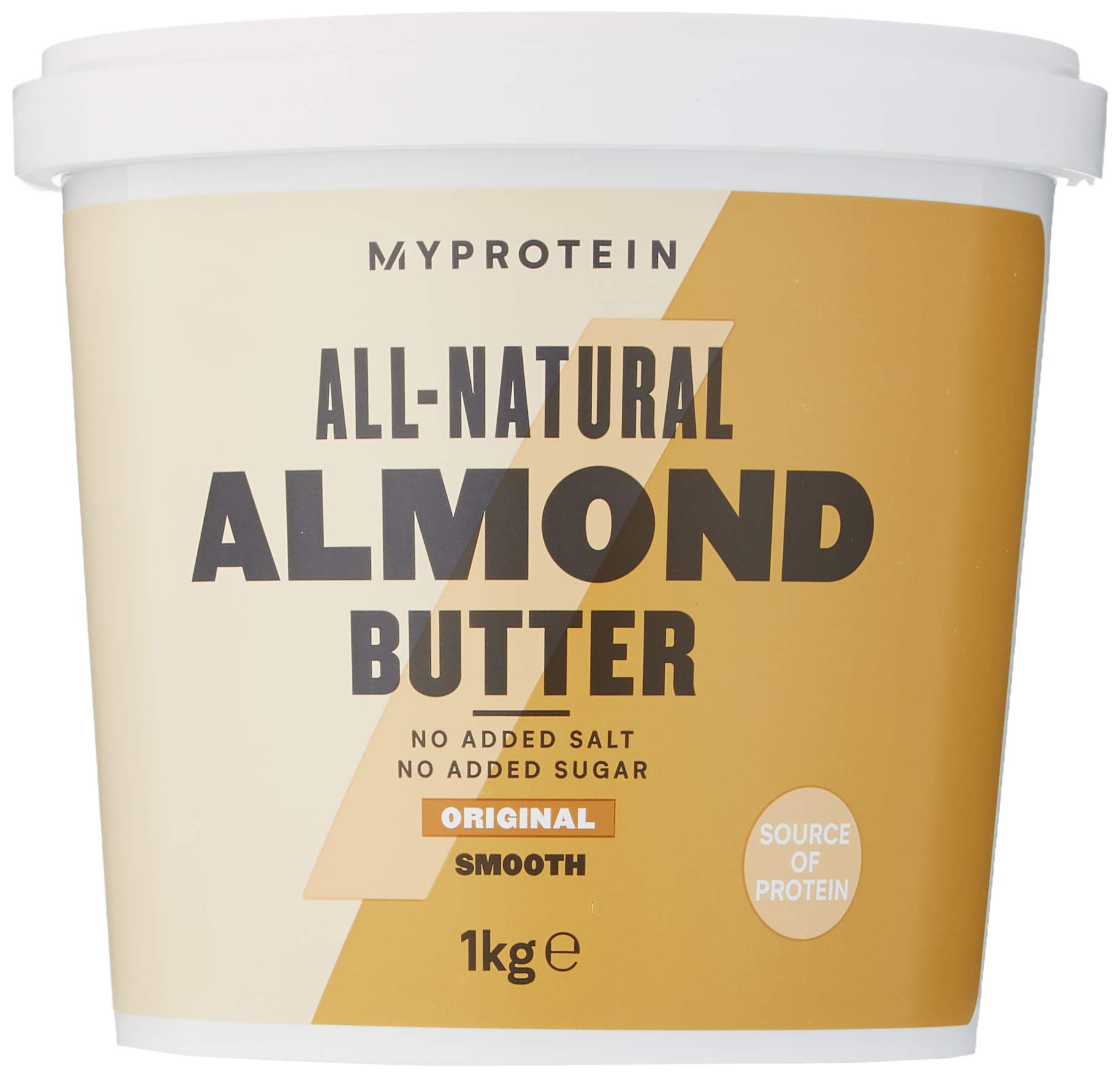 Smooth Almond Butter, Natural Almond Butter (1000g) Smooth