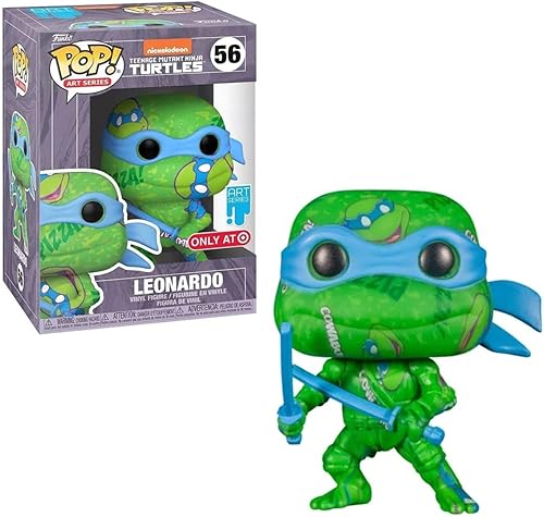 Miniatura 1 de Funko Leonardo Artist Series Teenage Mutant Ninja Turtles Pop! Figura de vinilo con Pop! Protector - Exclusivo